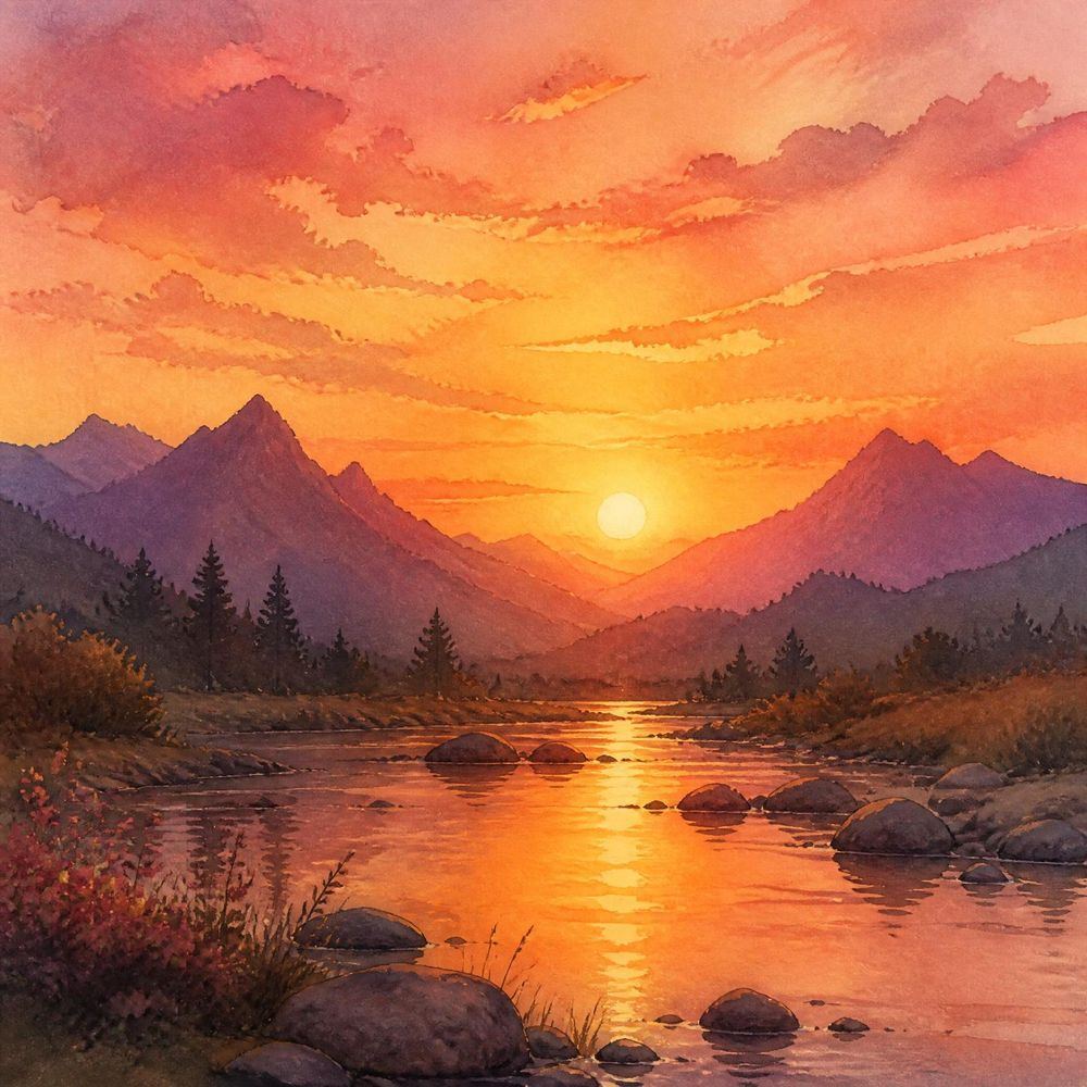 Sunset Serenity wall art